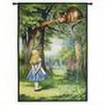 thumbnail image 2 of FineArtTapestries 6149-WH Alice and the Cheshire Cat Wall Tapestry, Conde Nast-HG May 1918 EXCL Wall TapestryThe world's, 2 of 2