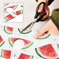 thumbnail image 6 of Yayeee Faucet Mat for Kitchen Sink 14.7" Diatomite Long Splash Guard Pad, Red Watermelon, 6 of 7