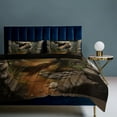 thumbnail image 3 of 3D Visual Illusion Dinosaur Bedding Set Couple Bedclothes Pillowcase Customized Home Textiles Bed Set for Bedroom Decoration, 3 of 6