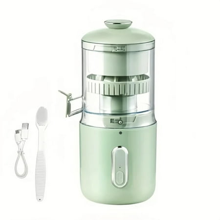 

XEJEANG Convenient and Efficient Slow Wireless Juicer Machine for Household Use - USB Charge Orange Juice Squeezer with Juice Separator