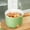 Green, variant on pvdgvd Hot Pot Mini Ramen Cooker - Multifunctional for Pasta, Soup, Hot Pot, One-Click Heating, Portable, Overheating Protection, Ceramic Glaze, Easy to Clean - Dorm, Office, Camping - 1 Piece
