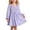 R195/Purple, variant on Vividxx Girls Dresses Ruffle Long Sleeve Dress Elegant Casual Party Wear Fall Dress for Girls 8-9 Years
