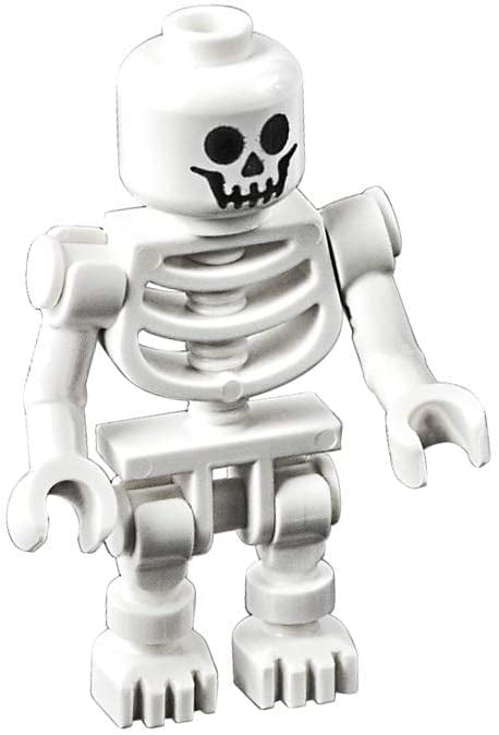 Skeleton LEGO Minifigure Lot 6090 4766 6078 swivel arms 