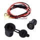 thumbnail image 1 of Riwesomey Enchufe de encendedor automático de Metal 12-24V Dual USB tapa impermeable a prueba de polvo protección contra sobrecorriente motocicleta RV Vehículos, repuestos y accesorios Mis Riwesomey VI016773-00B, 1 of 6