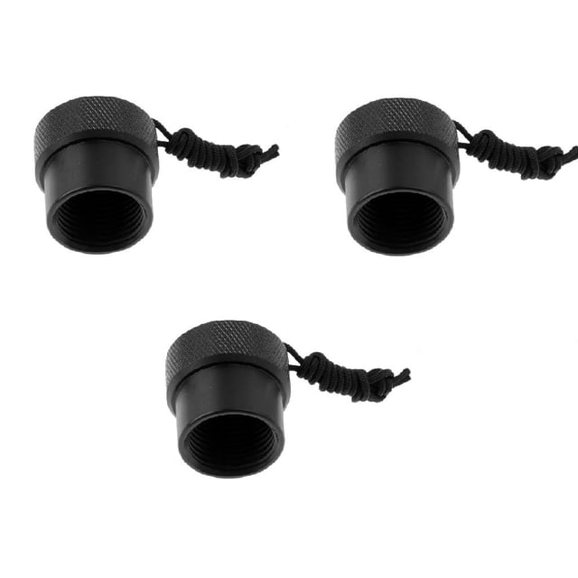 LOVIVER 3pc ABS Plongée Sous-Marine Plongée DIN Détendeur Vanne de Réservoir Bouchon à Poussière Fileté
