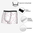 thumbnail image 6 of Disketp Breast Cancer Awareness Men'S Boxer Briefs,Soft And Breathable Cotton Underwear With Comfortflex Waistband, 6 of 9