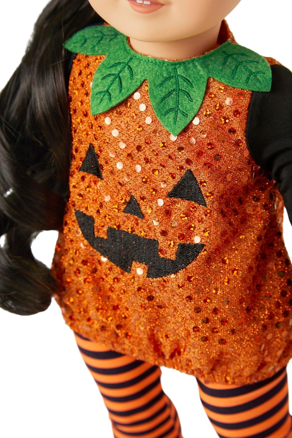 American Girl Pretty Pumpkin Costume for 18 inch Dolls