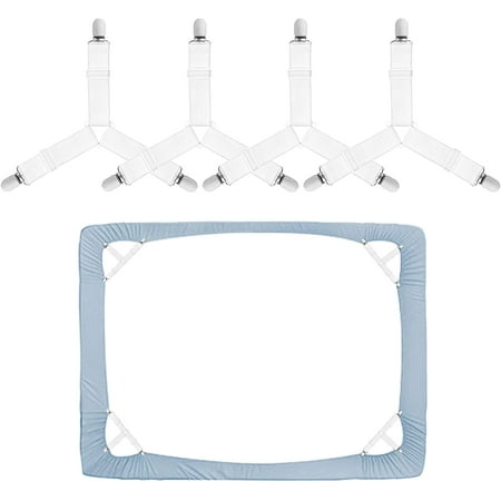 

Bed Sheet Holder Straps 4pcs Bed Sheet Clips