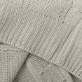 thumbnail image 5 of DailyTrove Women's Blue Cable Knit Sweater Midi Dress - Casual Winter & Office Wear, Warm for Cold Days, 5 of 5
