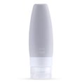 thumbnail image 2 of Travel Dispenser Bottle Face Wash Toothpaste Makeup Empty Squeeze Tube Leakproof Mini Container Personal Care Supplies Light Gray 90ML, 2 of 8