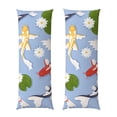thumbnail image 1 of Balery Colorful Koi Fish Funda Protectora para Almohada Corporal de Algodón Hipoalergénico con Cierre(55 x 21 pulgadas), Almohadas No Incluidas, 1 of 5