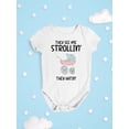 thumbnail image 3 of They See Me Strollin' Bodysuit Infant -Smartprints Designs,  12 Months, 3 of 4