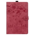 thumbnail image 1 of For iPad 9th Generation Case Embossed Flower Wallet Tablet Funda For iPad 10.2 9.7 Case For iPad 9 8 7 6 5 th Gen Air 1 2 Girls red iPad 10.2 7th 2019, 1 of 6