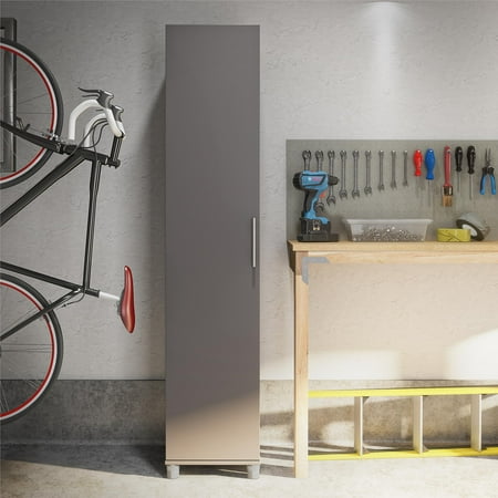 

Systembuild Evolution Westford 16 Utility Garage Storage Cabinet Graphite Gray