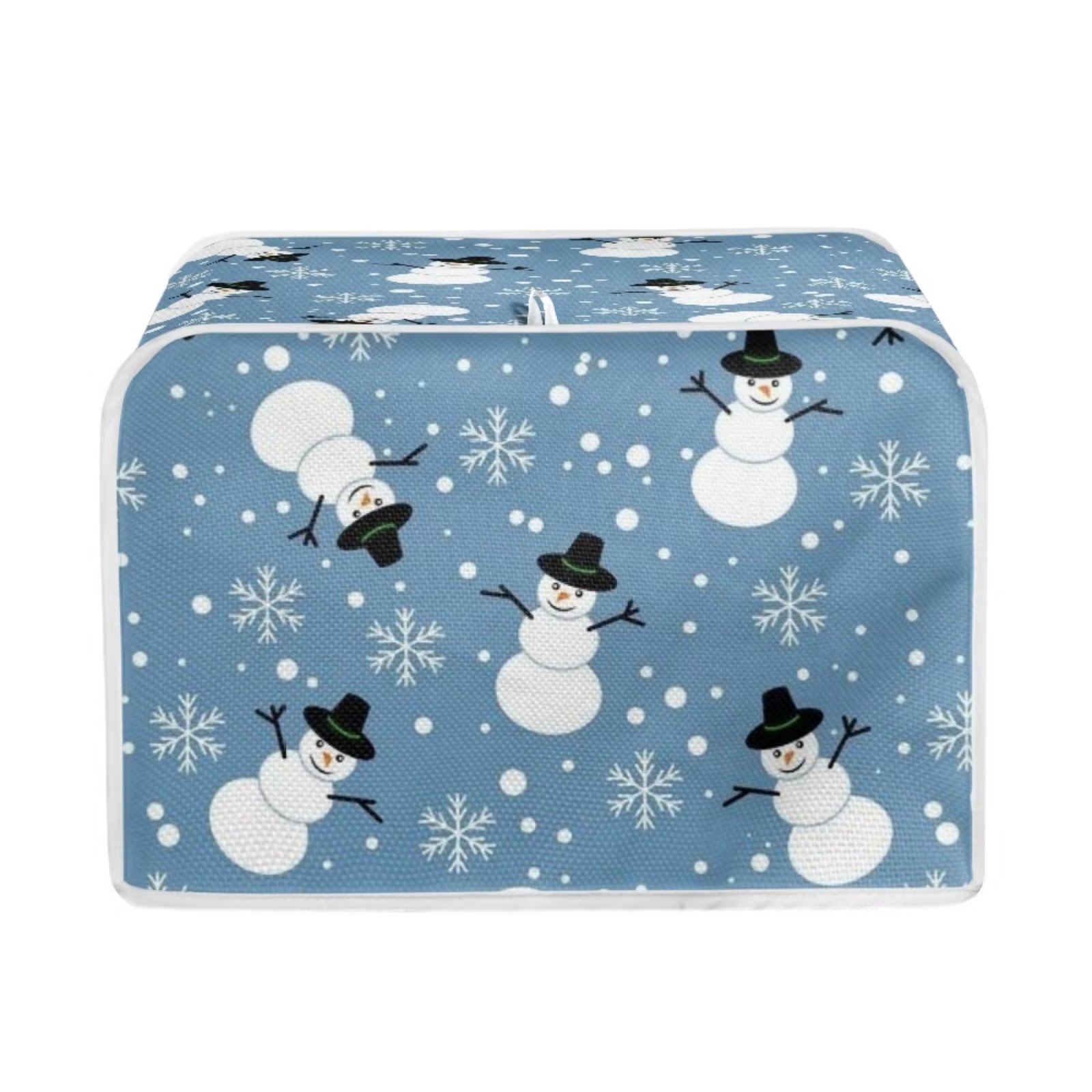 Renewold Snowman Snowflake Toaster Cover for Home Decorations 4 Slice