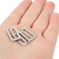 thumbnail image 3 of UPKOCH 20pcs Cape Buckles for Iron Silver Secure and Prevent Stains, 3 of 8