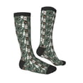 thumbnail image 3 of Picia Women Crew Soft Moisture-wicking Socks Halloween Potions Pattern Design Cotton Socks, One Size fit All, 3 of 9
