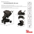 thumbnail image 3 of Carriola Travel System Lulu Negra D'Bebé, 3 of 12