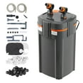thumbnail image 1 of VEVOR Aquarium Filter 264GPH, 3-Stage Canister Filter 75 Gallon, Ultra-Quiet Internal Aquarium Filter with UV Protection, Submersible Power Filter with Multiple Function for Fish Tanks, 11W, 1 of 9