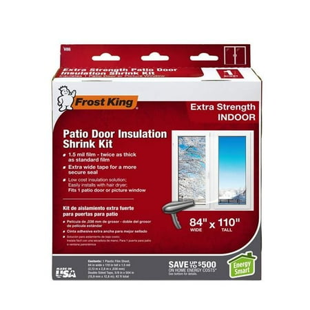 V86m Patio Door Insulation Kit Heavy Duty 84 X 120 In