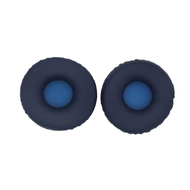 Matsuzay Funda de 2 uds para almohadillas para los oídos, orejeras suaves, esponja, manga de fácil instalación, reemplazo de auriculares para Relojes inteligentes Azul oscuro