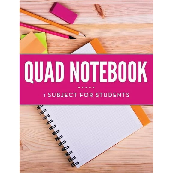 Quad Notebook - 1 Subject For Students (Paperback)