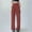 Watermelon Red, variant on Baggy Cargo Pants for Women Trendy Parachute Pant Drawstring Trouser with Pockets White L