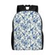thumbnail image 1 of Disketp Vintage Floral Birds Mochila Unisex de Apertura Lateral Completa, Mochila para Laptop para Escuela, Trabajo y Viajes, 1 of 8
