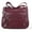 red, variant on YOPTOP 10 Pockets Crossbody Purses for Women Medium Pocketbooks Lightweight Ladies Satchel Bag Multi Pocket Shoulder Handbag,red