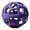 Purple, variant on Hollow Balls Bells Inside, Dog Toys For Aggressive Chewers, Interactive Dog Toy Roller Tpr Plastic Rubber Dog Balls(Purple, 3.54in)