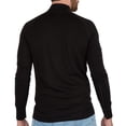 thumbnail image 2 of MERIWOOL Merino Wool Men's Half Zip Mock Turtleneck Pullover Sweater - X-Large, 2 of 9