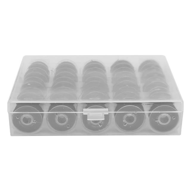 Accessoires de Machine à Coudre, 25 Pcs Bobine avec Fil Broderie Bobines Couture Haute Performance