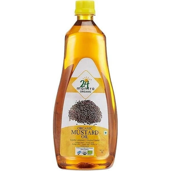 24 Mantra Mustard Oil - 1 liter