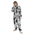 thumbnail image 5 of Vzayyk 4T-14Y Size Aviliable Cozy One-Piece Footless Sleeper Pajama Black White Color Skulls, 5 of 8