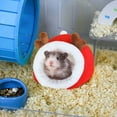 thumbnail image 5 of Primegos Guinea Pig Bed Rabbit Hideout Hamster Nest Small Pet Sleep Bed House Cage Accessories for Hedgehog Squirrel, 5 of 9