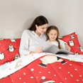 thumbnail image 5 of Castle Fairy 3-Piece Queen Size Comforter Set - Truck Tree Christmas Print, 5 of 8