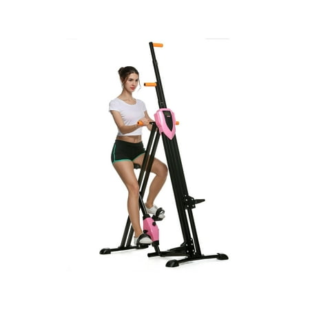 Home Gym Full body Workout Step 2 In 1 Vertical Climber Maxi Exercise Climber Folding Stepper Supporting