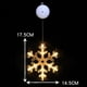 thumbnail image 3 of 3 uds LED ventosa luces Navidad muñeco de nieve árbol de Navidad Pentagra oso de fresa  Electrónica, 3 of 5