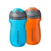 Tommee Tippee Insulated Sippee Toddler Sippy Cup, Spill-Proof ? 12+ Months, 2 Count Color: Blue & Orange