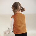 thumbnail image 4 of GYRATEDREAM Baby Boys Girls Fleece Vest Zip Up Cute Bear Jackets Fuzzy Fall Winter Warm Clothes Newborn Outwear for Toddler Infant 0-3Y, 4 of 8