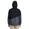 thumbnail image 2 of CORE365 CE710 Unisex Techno Lite Colorblock Windbreaker-BLACK/ CARBON-2XL, 2 of 3
