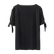 thumbnail image 1 of Camiseta de manga corta de talla grande para mujer, diseño clásico de con agujero en , 5 tamaños 1XL jinwen Tops de talla grande para mujer, 1 of 8