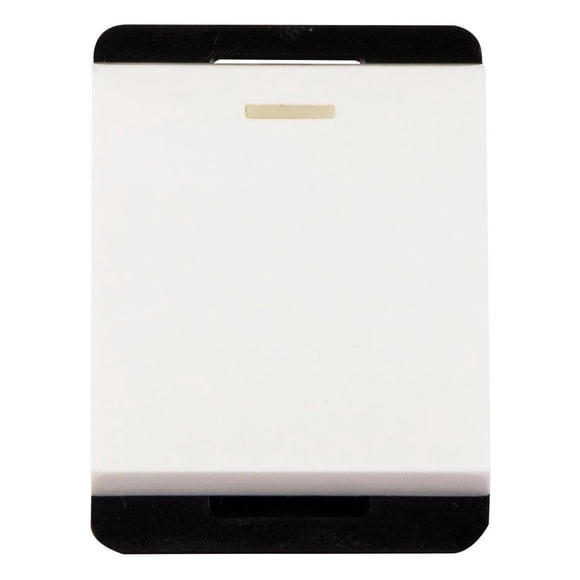 Interruptor 3 Vias Stalo Kristalo Policarbonato Blanco 1/2"