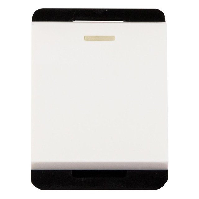 Interruptor 3 Vias Stalo Kristalo Policarbonato Blanco 1/2"