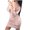 Pink, variant on Women's Casual Loose Long Sleeves Round-Neck Leopard Sweater Dress for Everyday Wear Women Fall Fashion