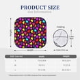 thumbnail image 2 of Kdxio Colorful Hearts Print 2-Piece Sun Shade Front Windshield - Foldable Car Front Window Sunshades for Most Sedans SUV Truck, 2 of 6