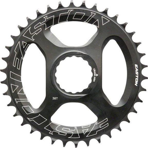 Easton Direct Mount Black Narrow/Wide 38T Aluminum Bicycle Chainring