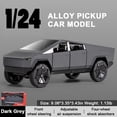 thumbnail image 2 of 1/24 Camiones De Juguete Modelo De Metal para Coche para Niños Regalo Modelo De Camioneta Pickup Fundido A Presión De Aleación con Sonido Y Luz Colecciones De Modelos De Vehículos Todoterreno para Niñ, 2 of 5