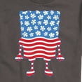 thumbnail image 3 of SpongeBob SquarePants - Silhouette Stars Stripes - Men's Short Sleeve Graphic T-Shirt, 3 of 6