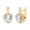No.3, variant on Original 925 Sterling Silver Stud Earrings Devil's Eye AAA CZ for Women Jewelry Gift